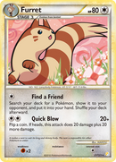 Furret (21/123) [HeartGold & SoulSilver: Base Set] - Comfy Hobbies