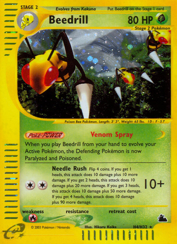 Beedrill (H4/H32) [Skyridge] - Comfy Hobbies