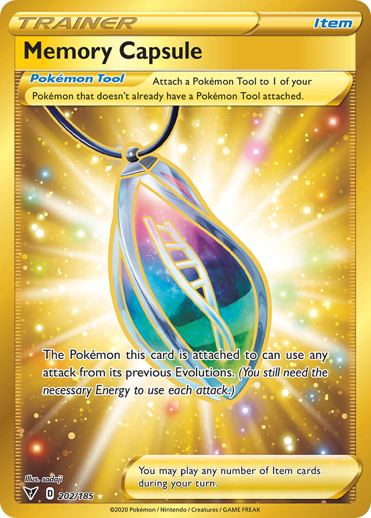 Memory Capsule (202/185) [Sword & Shield: Vivid Voltage] - Comfy Hobbies