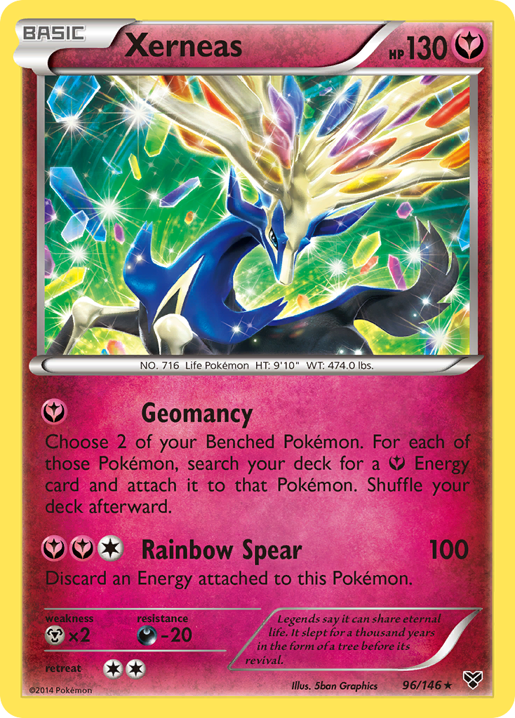 Xerneas (96/146) [XY: Base Set] - Comfy Hobbies