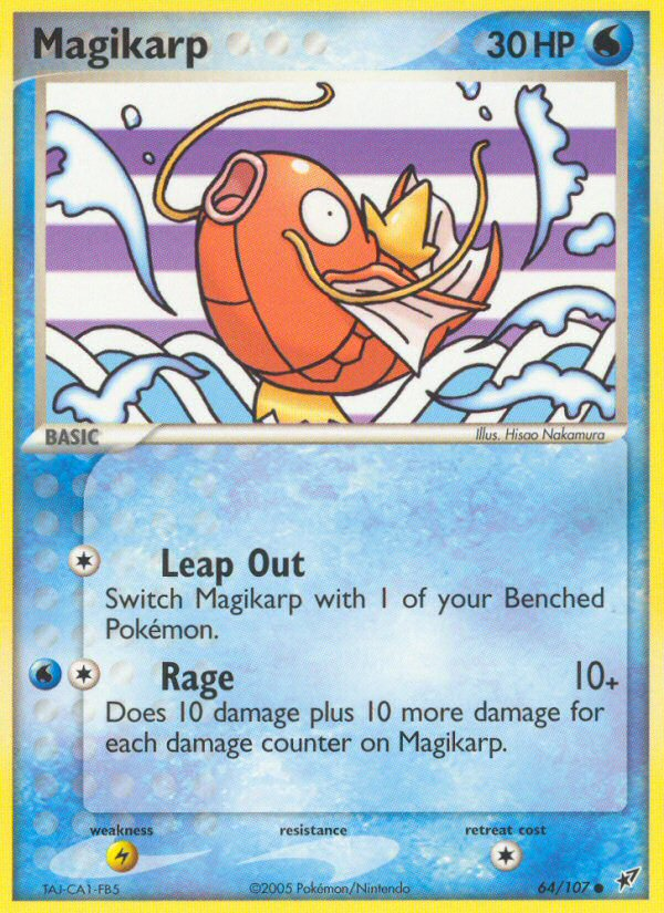 Magikarp (64/107) [EX: Deoxys] - Comfy Hobbies