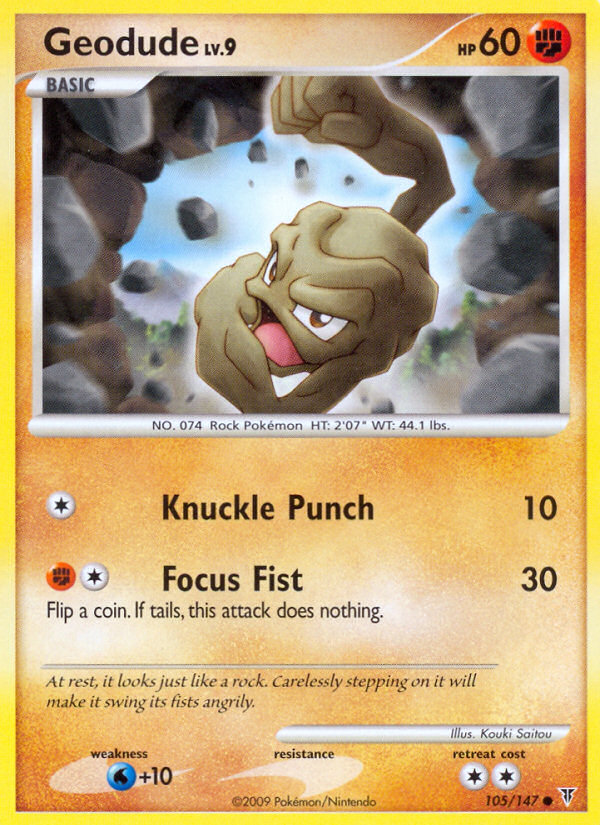 Geodude (105/147) [Platinum: Supreme Victors] - Comfy Hobbies