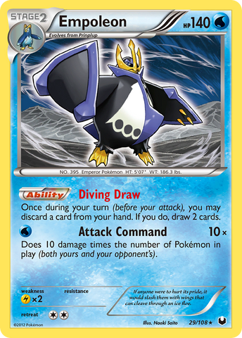 Empoleon (29/108) [Black & White: Dark Explorers] - Comfy Hobbies