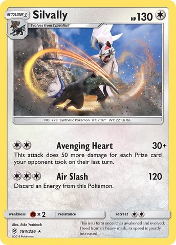 Silvally (184/236) (Theme Deck Exclusive) [Sun & Moon: Unified Minds] - Comfy Hobbies