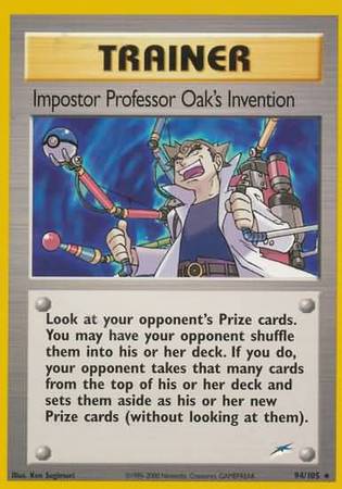 Impostor Professor Oak's Invention (94/105) [Neo Destiny Unlimited] - Comfy Hobbies