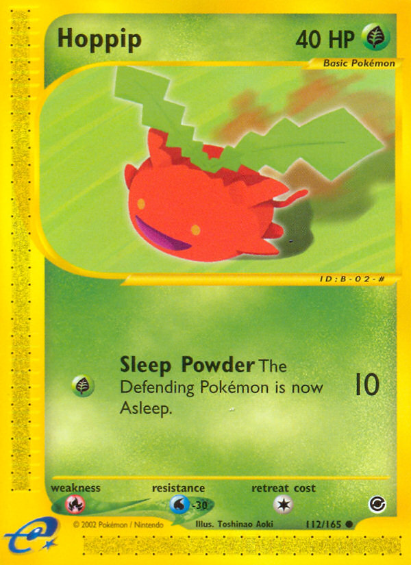 Hoppip (112/165) [Expedition: Base Set] - Comfy Hobbies