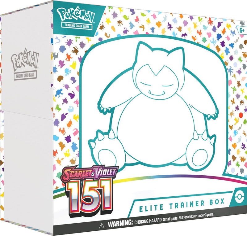 Scarlet & Violet: 151 - Elite Trainer Box - Comfy Hobbies