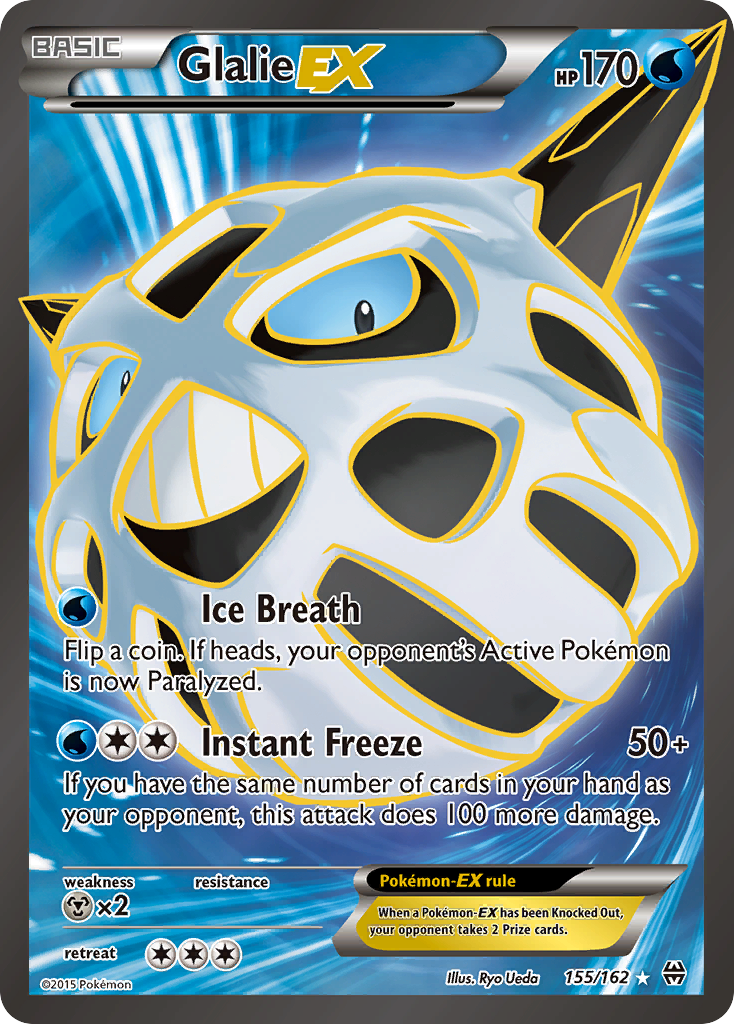 Glalie EX (155/162) [XY: BREAKthrough] - Comfy Hobbies
