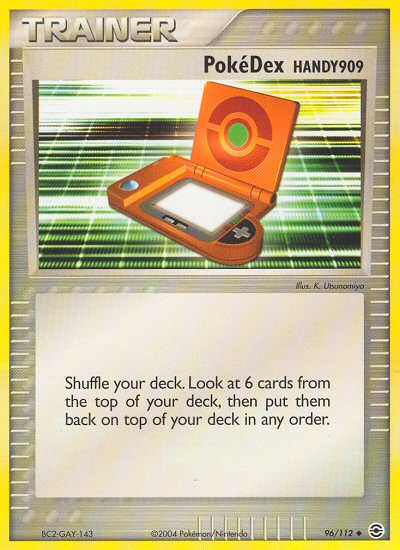 PokeDex HANDY909 (96/112) [EX: FireRed & LeafGreen] - Comfy Hobbies