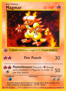 Magmar (36/102) (Shadowless) [Base Set 1st Edition] - Comfy Hobbies