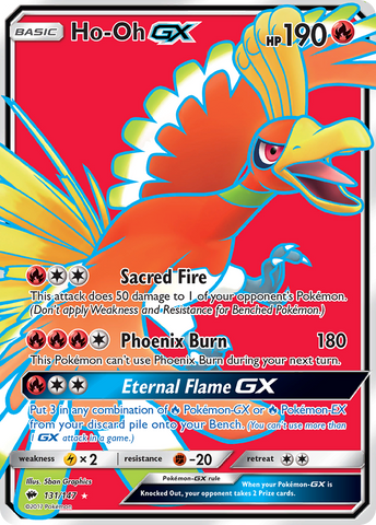 Ho-Oh GX (131/147) [Sun & Moon: Burning Shadows] - Comfy Hobbies