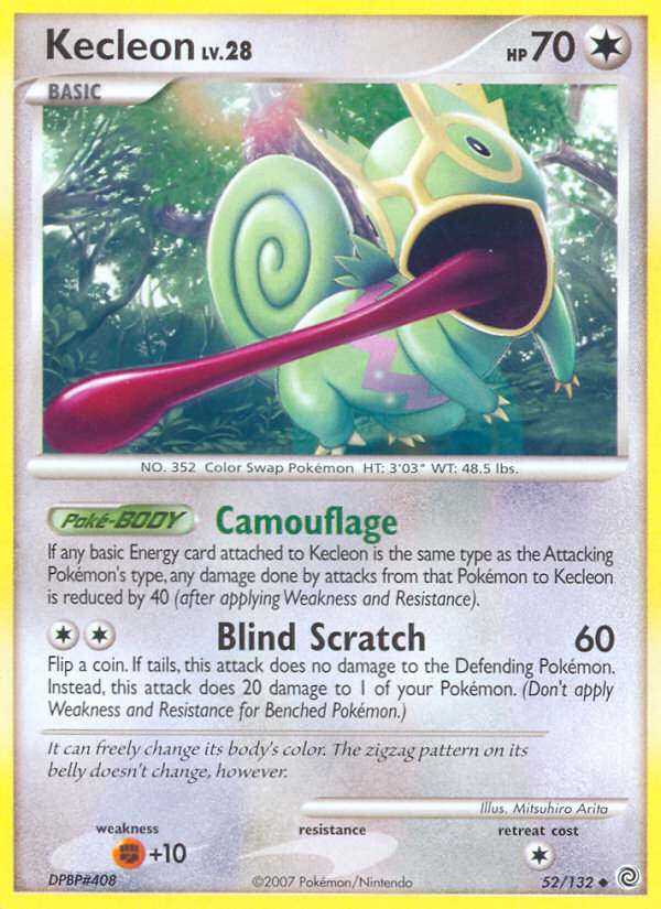Kecleon (52/132) [Diamond & Pearl: Secret Wonders] - Comfy Hobbies