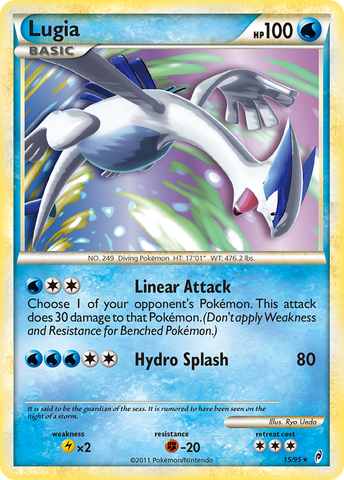 Lugia (15/95) [HeartGold & SoulSilver: Call of Legends] - Comfy Hobbies
