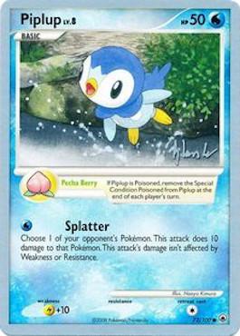 Piplup LV.8 (72/100) (Empotech - Dylan Lefavour) [World Championships 2008] - Comfy Hobbies