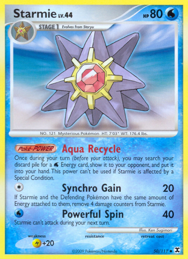 Starmie (50/111) [Platinum: Rising Rivals] - Comfy Hobbies