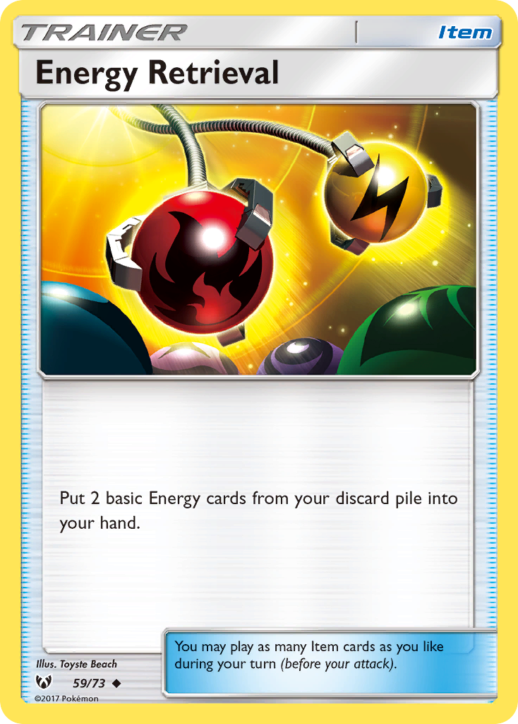 Energy Retrieval (59/73) [Sun & Moon: Shining Legends] - Comfy Hobbies