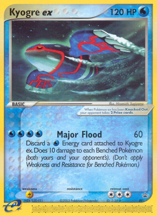 Kyogre ex (001) [Nintendo: Black Star Promos] - Comfy Hobbies