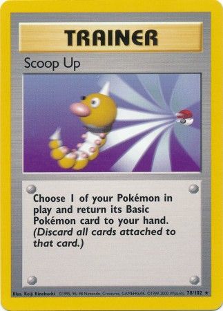 Scoop Up (78/102) [Base Set Unlimited] - Comfy Hobbies