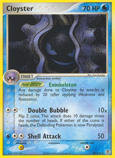 Cloyster (20/112) [EX: FireRed & LeafGreen] - Comfy Hobbies