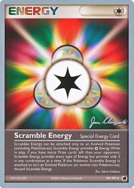 Scramble Energy (89/101) (Psychic Lock - Jason Klaczynski) [World Championships 2008] - Comfy Hobbies