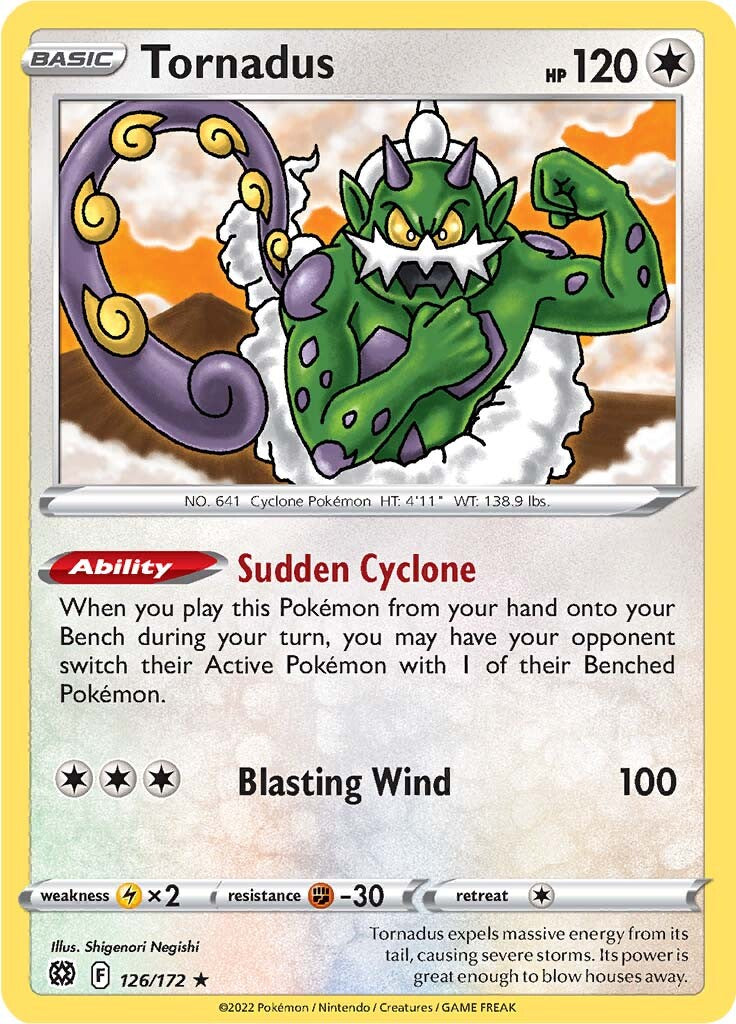 Tornadus (126/172) [Sword & Shield: Brilliant Stars] - Comfy Hobbies