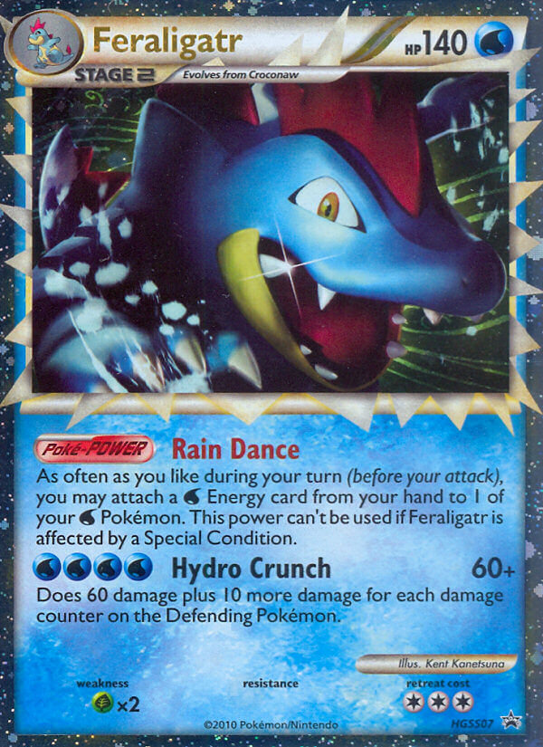 Feraligatr (HGSS07) [HeartGold & SoulSilver: Black Star Promos] - Comfy Hobbies