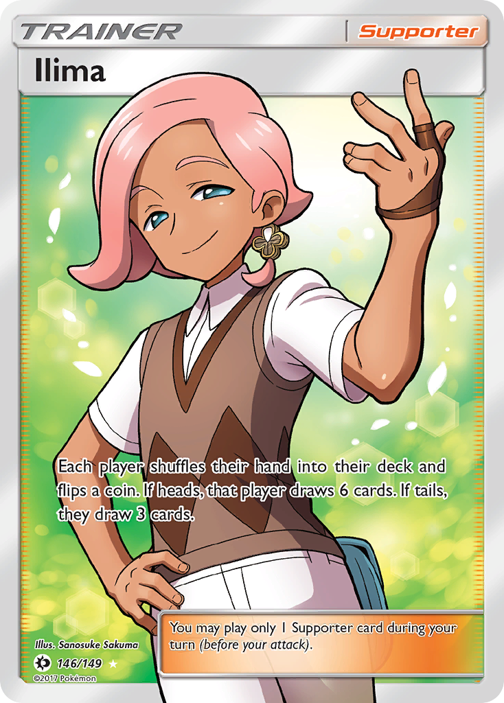 Ilima (146/149) [Sun & Moon: Base Set] - Comfy Hobbies