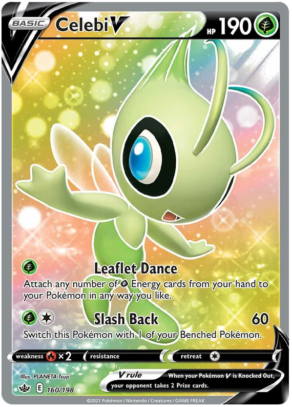 Celebi V (160/198) [Sword & Shield: Chilling Reign] - Comfy Hobbies