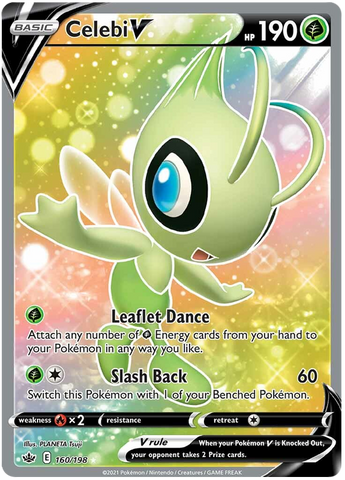 Celebi V (160/198) [Sword & Shield: Chilling Reign] - Comfy Hobbies
