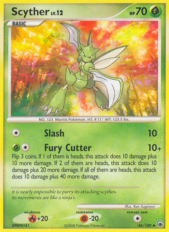 Scyther (46/100) [Diamond & Pearl: Majestic Dawn] - Comfy Hobbies