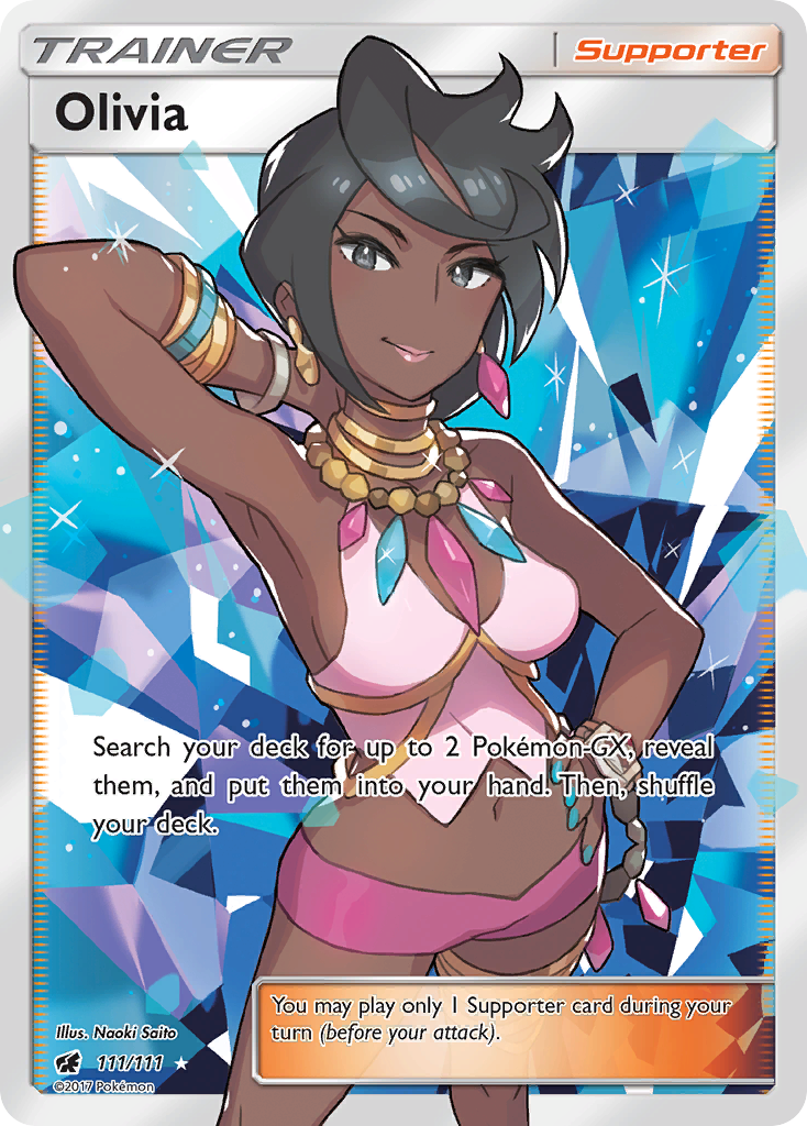 Olivia (111/111) [Sun & Moon: Crimson Invasion] - Comfy Hobbies