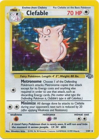 Clefable (1/64) [Jungle Unlimited] - Comfy Hobbies