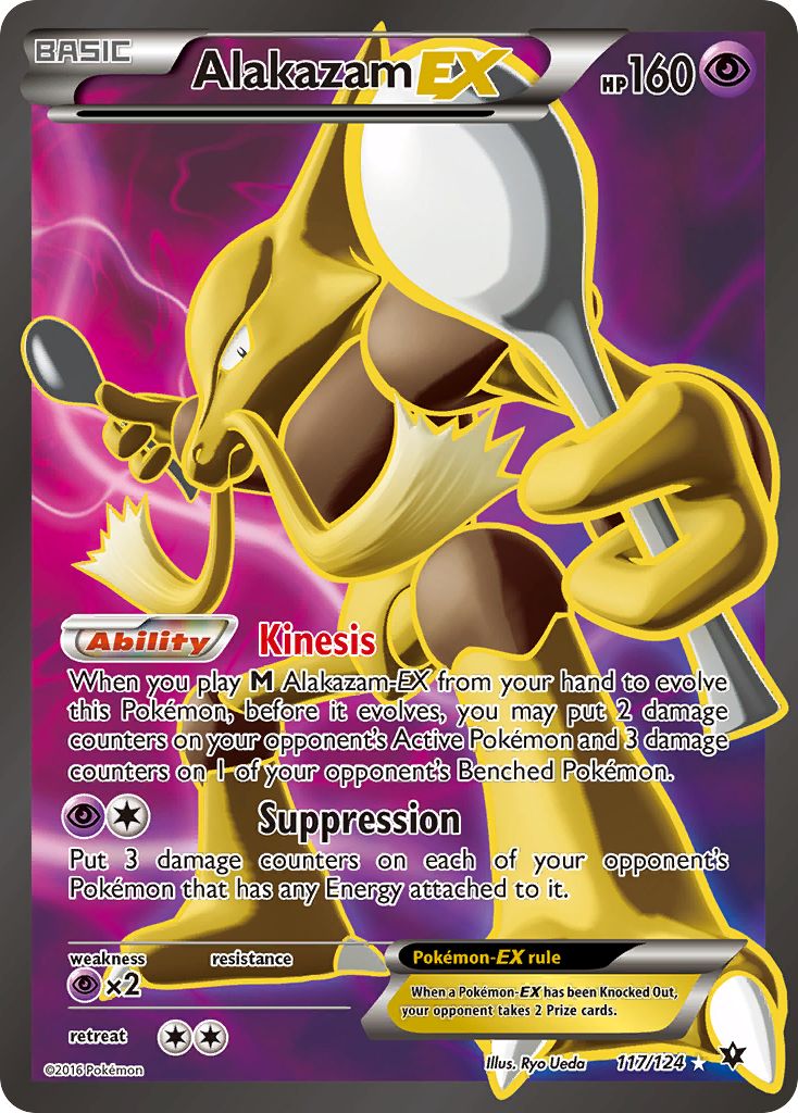 Alakazam EX (117/124) [XY: Fates Collide] - Comfy Hobbies