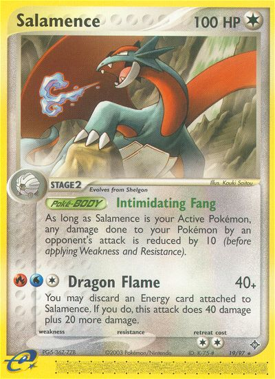 Salamence (19/97) [EX: Dragon] - Comfy Hobbies