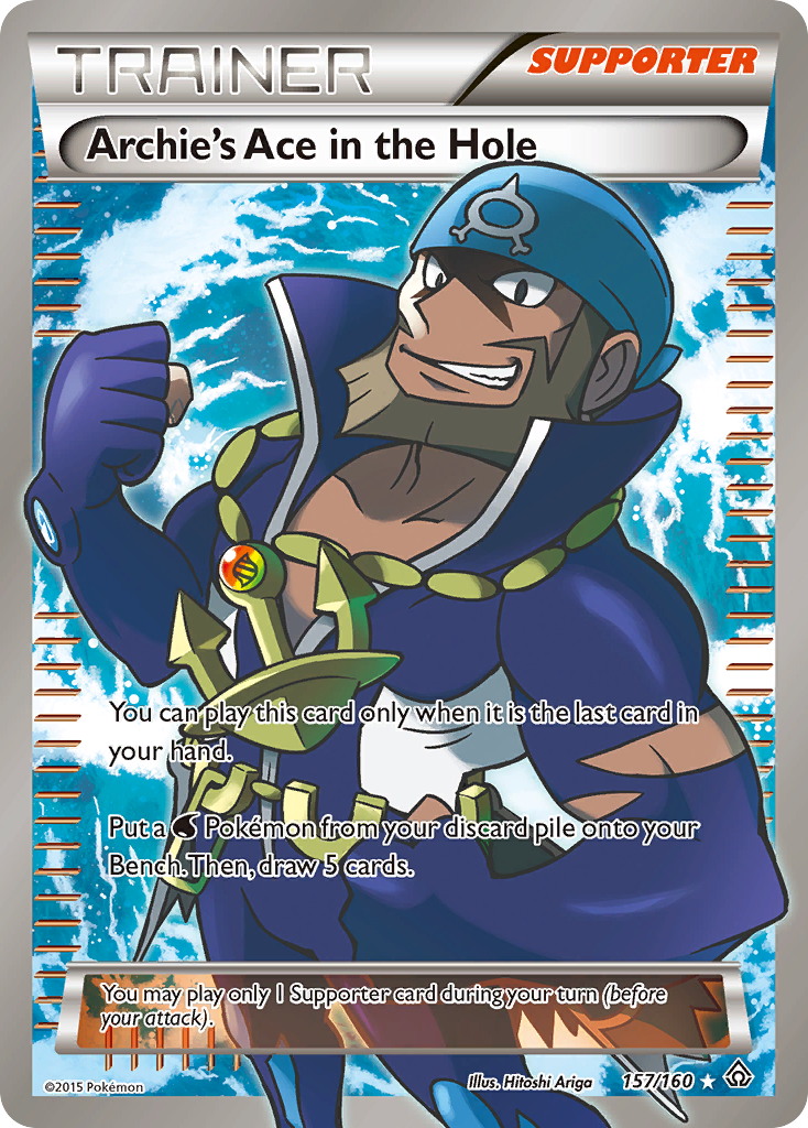 Archie's Ace in the Hole (157/160) [XY: Primal Clash] - Comfy Hobbies