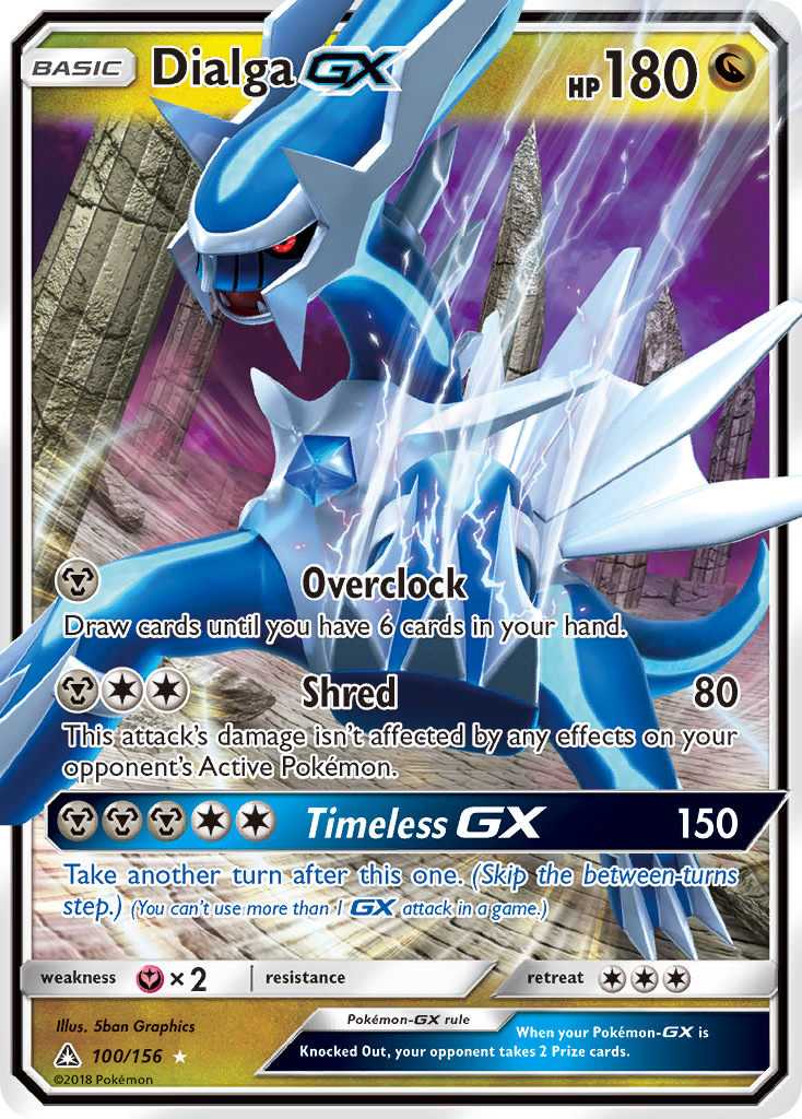 Dialga GX (100/156) [Sun & Moon: Ultra Prism] - Comfy Hobbies