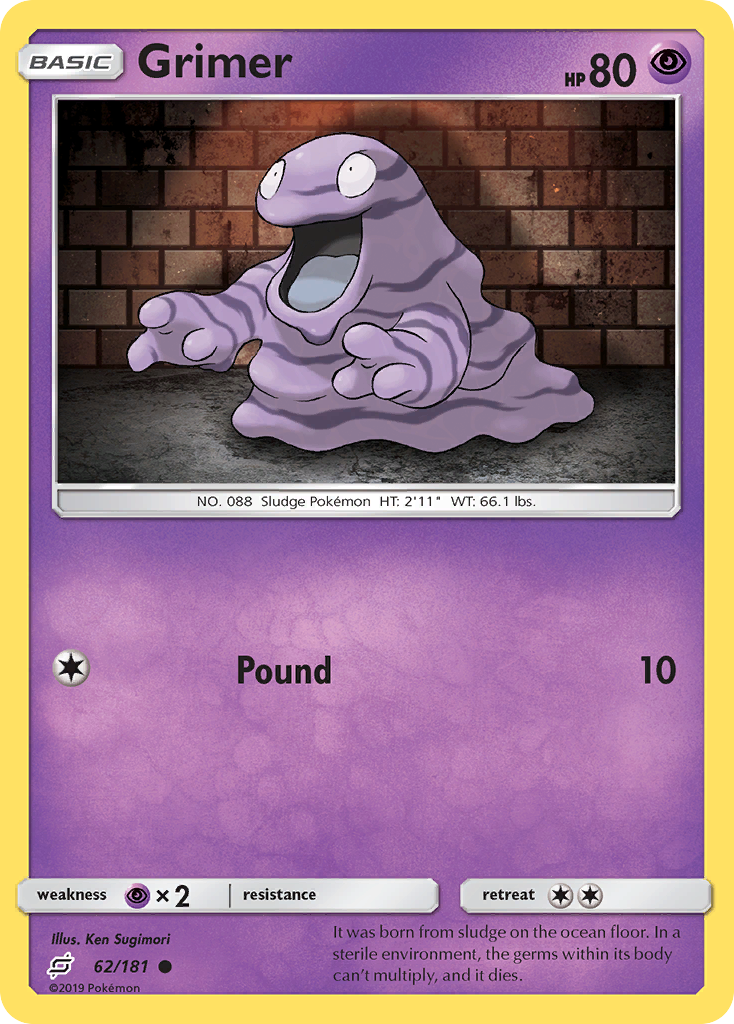 Grimer (62/181) [Sun & Moon: Team Up] - Comfy Hobbies