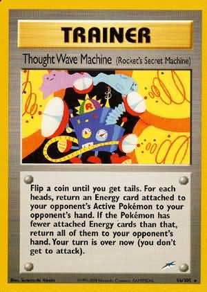 Thought Wave Machine (96/105) (Rocket's Secret Machine) [Neo Destiny Unlimited] - Comfy Hobbies