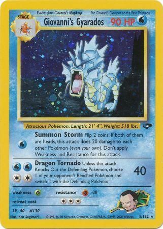 Giovanni's Gyarados (5/132) [Gym Challenge Unlimited] - Comfy Hobbies