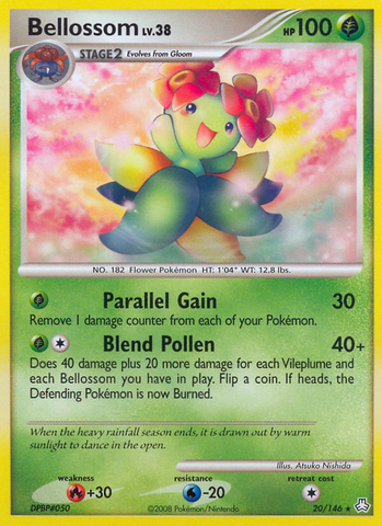 Bellossom (20/146) [Diamond & Pearl: Legends Awakened] - Comfy Hobbies
