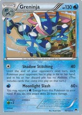 Greninja (40/122) (Ninja Blitz - Cody Walinski) [World Championships 2016] - Comfy Hobbies