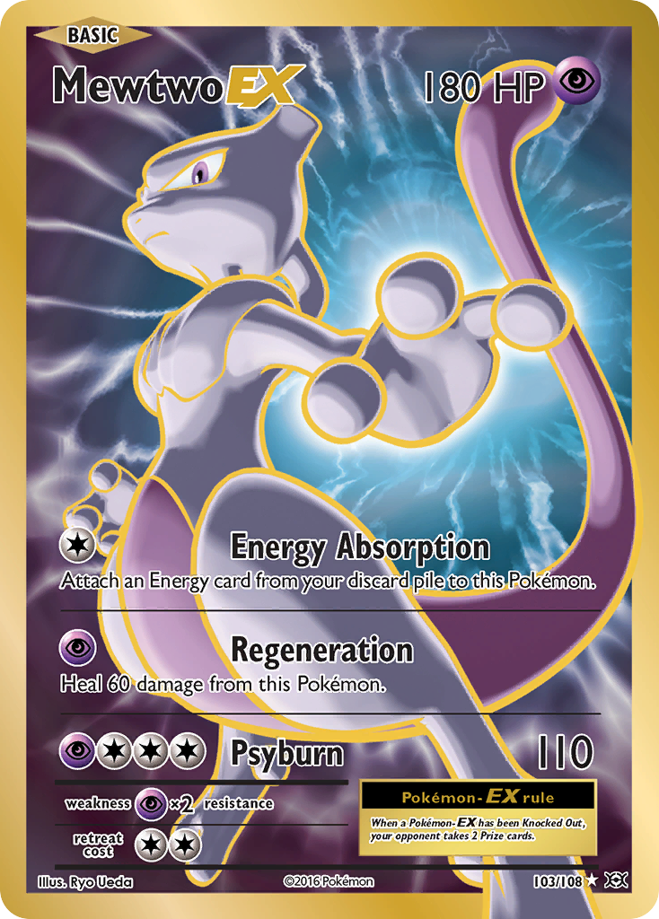 Mewtwo EX (103/108) [XY: Evolutions] - Comfy Hobbies