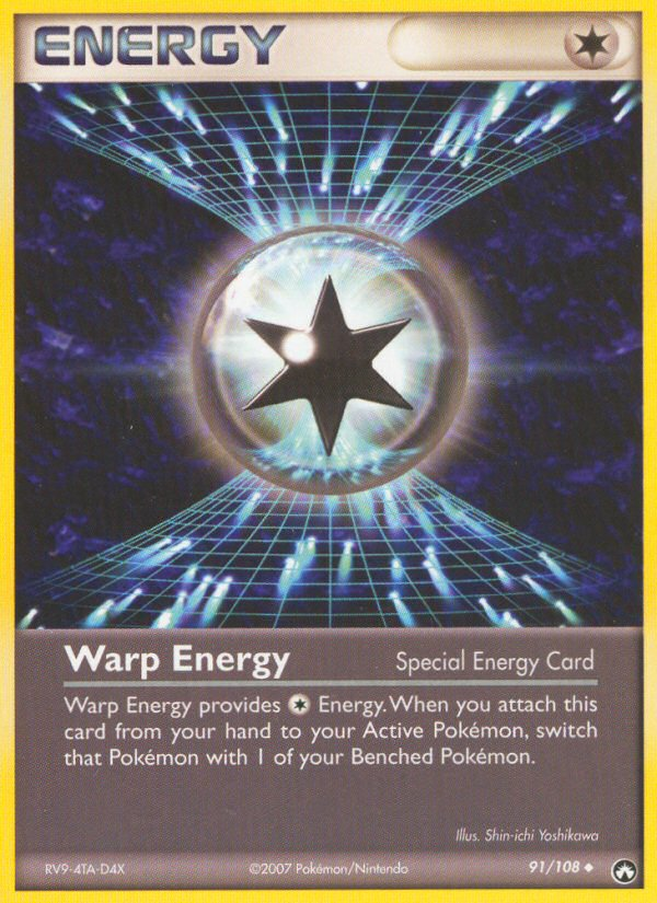 Warp Energy (91/108) [EX: Power Keepers] - Comfy Hobbies