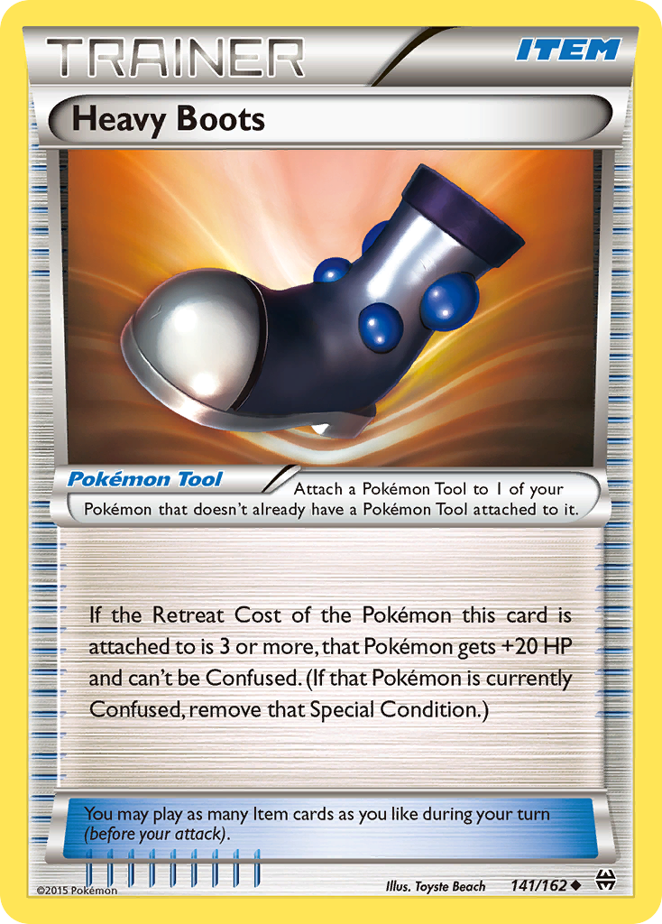 Heavy Boots (141/162) [XY: BREAKthrough] - Comfy Hobbies