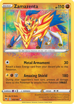 Zamazenta (102/185) [Sword & Shield: Vivid Voltage] - Comfy Hobbies