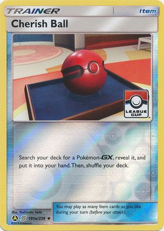 Cherish Ball (191a/236) (League Promo) [Sun & Moon: Unified Minds] - Comfy Hobbies