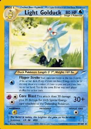 Light Golduck (47/105) [Neo Destiny Unlimited] - Comfy Hobbies