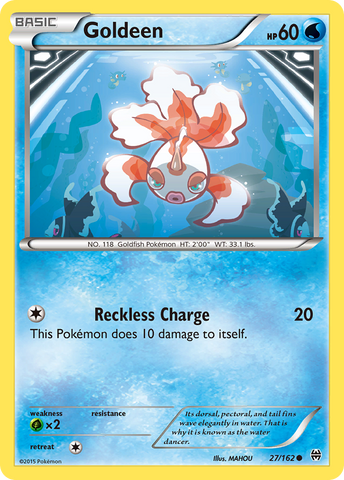 Goldeen (27/162) [XY: BREAKthrough] - Comfy Hobbies