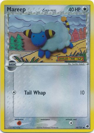 Mareep (54/101) (Delta Species) (Stamped) [EX: Dragon Frontiers] - Comfy Hobbies