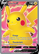 Pikachu V (170/185) [Sword & Shield: Vivid Voltage] - Comfy Hobbies